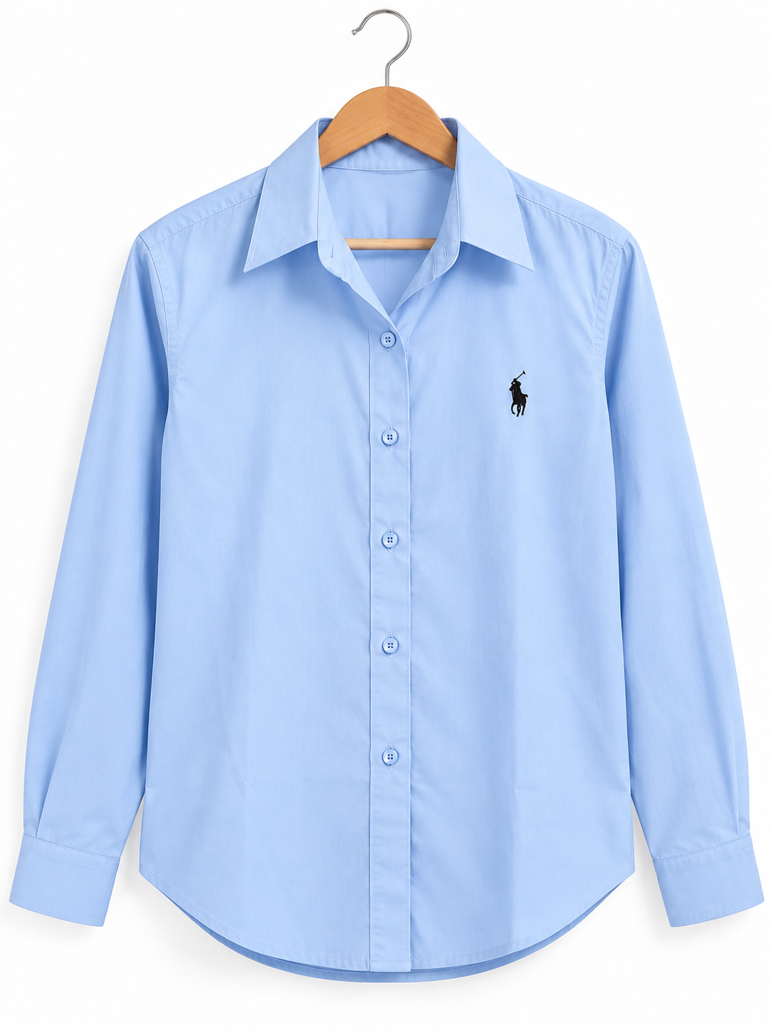 Women’s Classic Long Sleeve Button-Down Shirt | Elegant Cotton Casual Shirt – 4 Colors